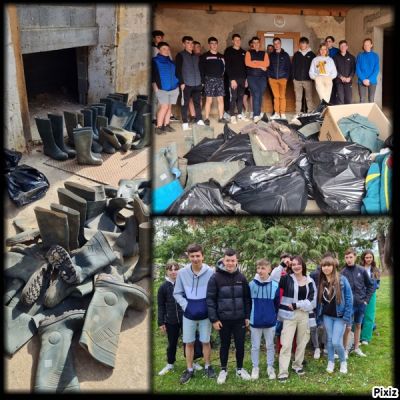 UN PROJET ECOSOLIDAIRE MENE PAR LES CLASSES DE 3 EMES