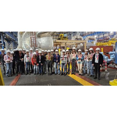 VISITE DE LA CENTRALE NUCLEAIRE DE SAINT ALBAN SAINT MAURICE DE L'EXIL
